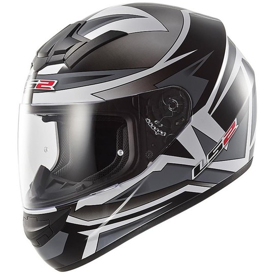 Integral Motorcycle Helmet LS2 FF352 Rookie Gamma Black / Titanium