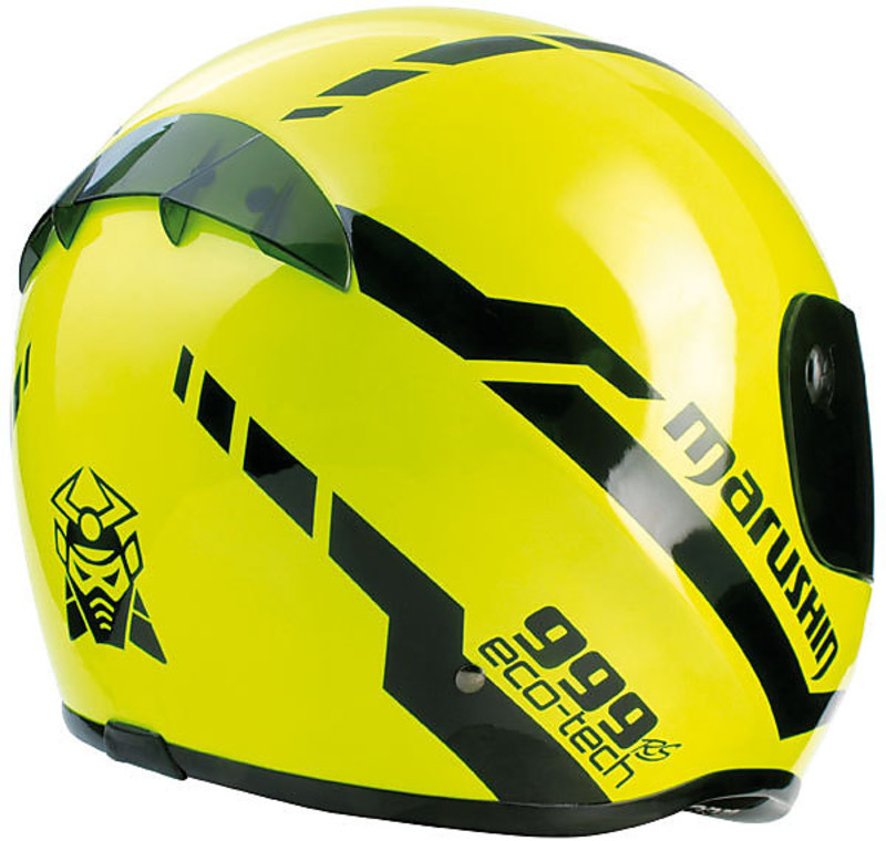 Integral Motorcycle Helmet Marushin 999RS Start-Up 2 Black White