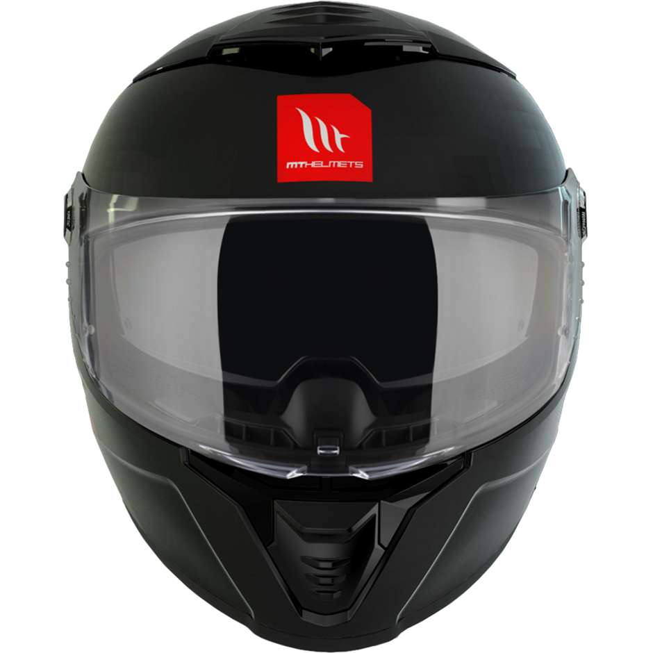 Integral Motorcycle Helmet Mt Helmet THUNDER 4 Sv Solid A1 Matt Black
