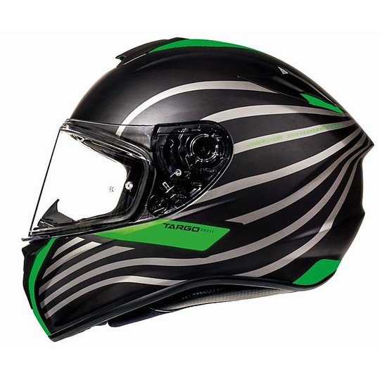 Integral Motorcycle Helmet MT Helmets Targa Doppler A0 Fluo Green Opaque