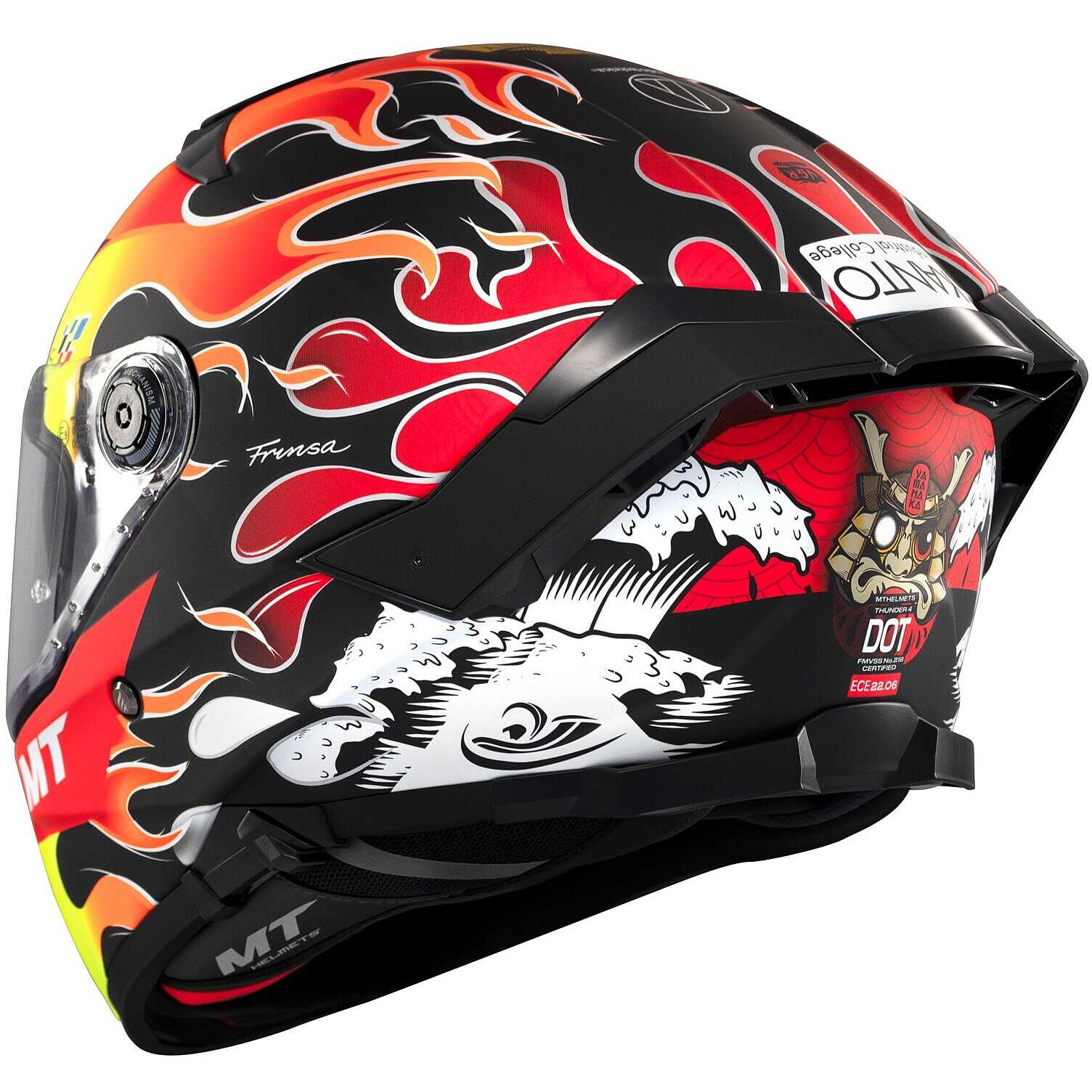 Integral Motorcycle Helmet Mt Helmets THUNDER 4 Sv YAMANAKA 2024 B3 Matt  For Sale Online - Outletmoto.eu