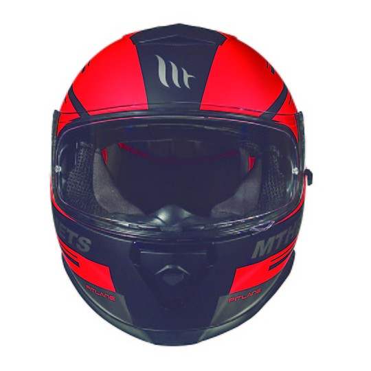 Integral Motorcycle Helmet MT Helmets Thunder3 SV PITLANE C5 Matte Red