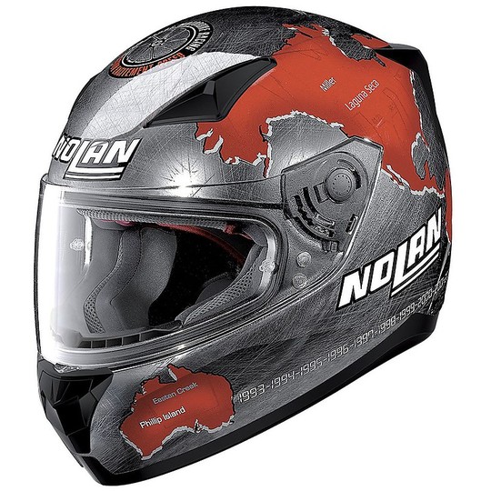 Integral Motorcycle Helmet Nolan N60.5 Gemini Replica 027 C. Checa
