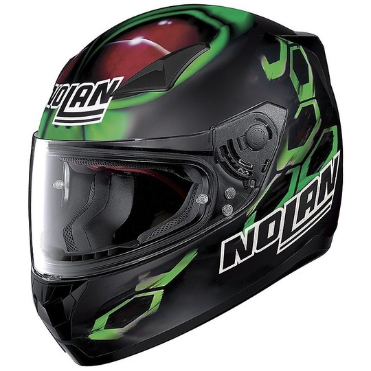 Integral Motorcycle Helmet Nolan N60.5 Gemini Replica 032 E. Bastianini Matt Black