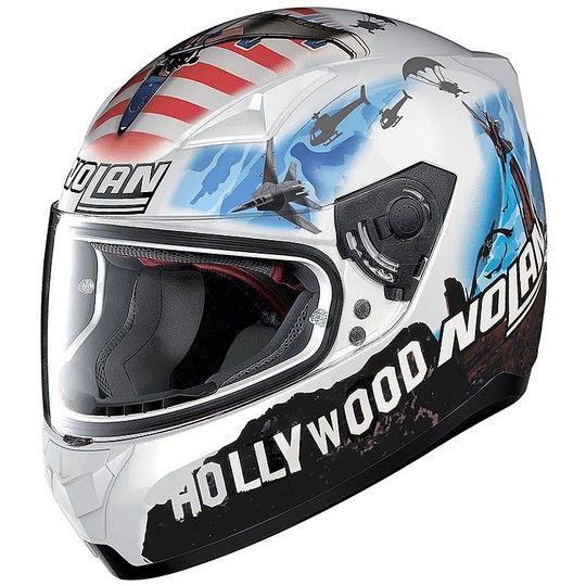 Integral Motorcycle Helmet Nolan N60.5 Gemini Replica 037 M. Melandri USA