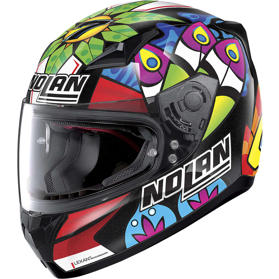 Integral Motorcycle Helmet Nolan N60.5 GEMINI REPLICA 085 C. Davies Black Metal