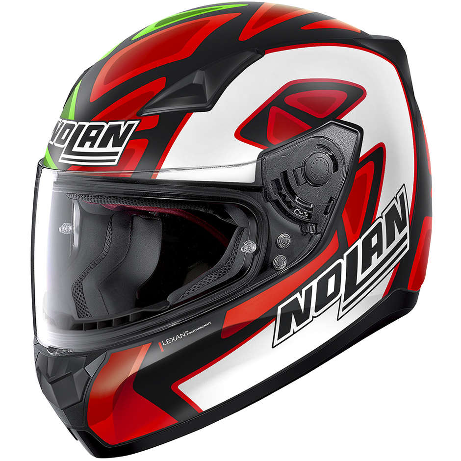 Integral Motorcycle Helmet Nolan N60.5 GEMINI REPLICA 088 D. Petrucci Misano Matt