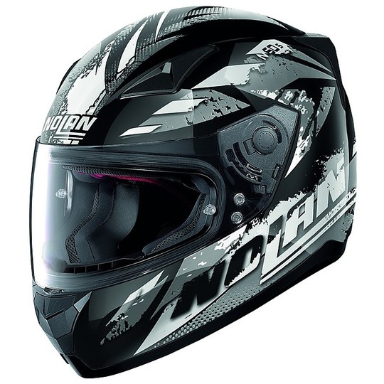 Integral Motorcycle Helmet Nolan N60.5 Hyperion 050 Glossy Black