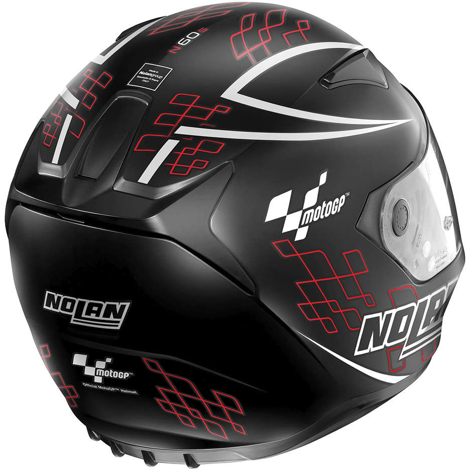 Integral Motorcycle Helmet Nolan N60.5 MOTOGP 089 Matt Black