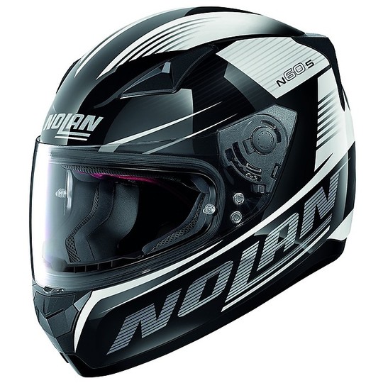 Integral Motorcycle Helmet Nolan N60.5 Motor 046 Glossy Black