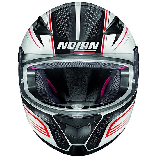 Integral Motorcycle Helmet Nolan N60.5 Rapid 044 Glossy White