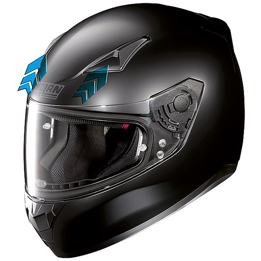 Integral Motorcycle Helmet Nolan N60.5 SECUTOR 070 Black Matt Red