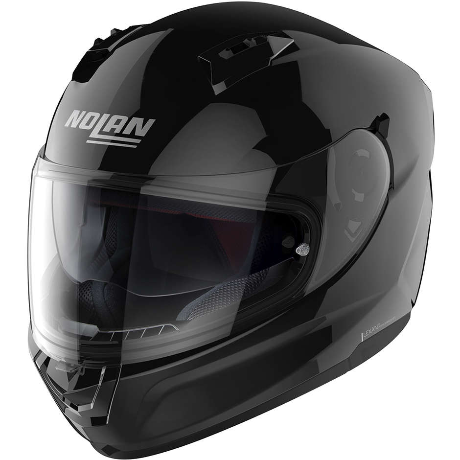 Integral Motorcycle Helmet Nolan N60.6 CLASSIC 003 Glossy Black