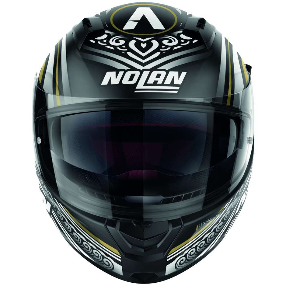 Integral Motorcycle Helmet Nolan N60.6 GEMINI REPLICA 048 A. Canet Test Matt