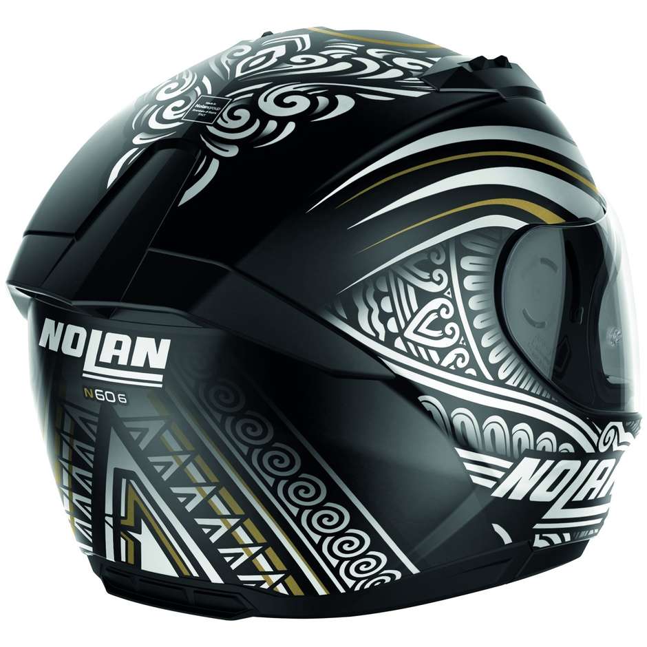 Integral Motorcycle Helmet Nolan N60.6 GEMINI REPLICA 048 A. Canet Test Matt