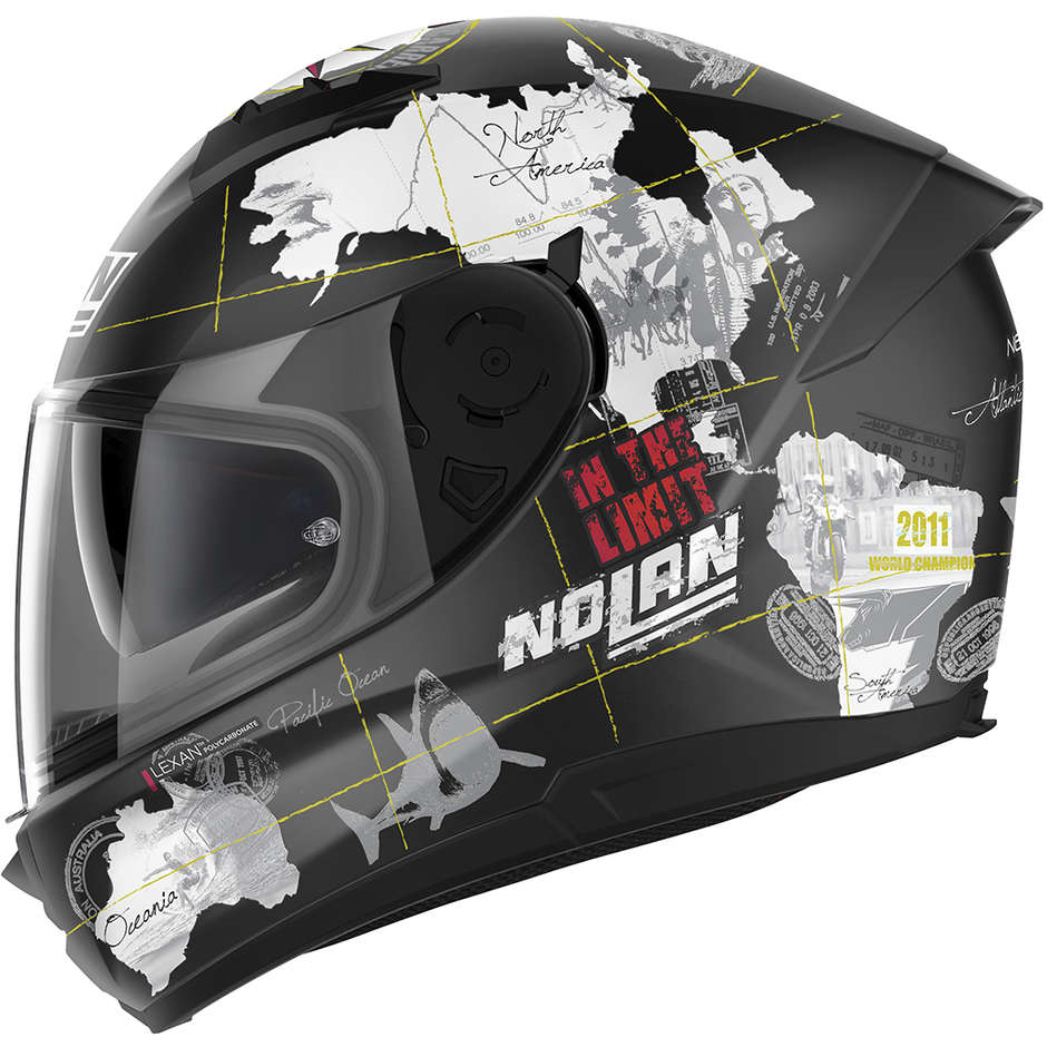 Integral Motorcycle Helmet Nolan N60.6 GEMINI REPLICA 049 C. Checa Opaco