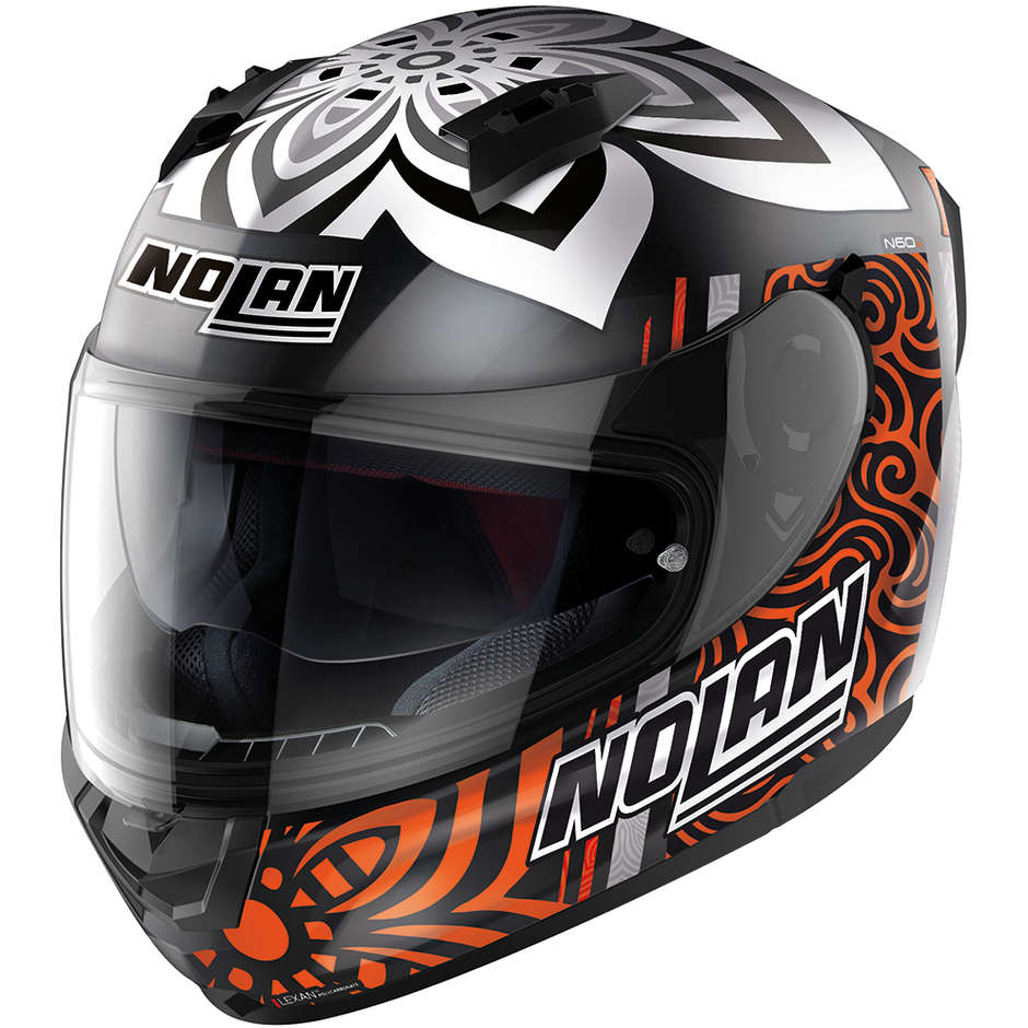 Integral Motorcycle Helmet Nolan N60-6 GEMINI REPLICA 053 A. Canet Matt