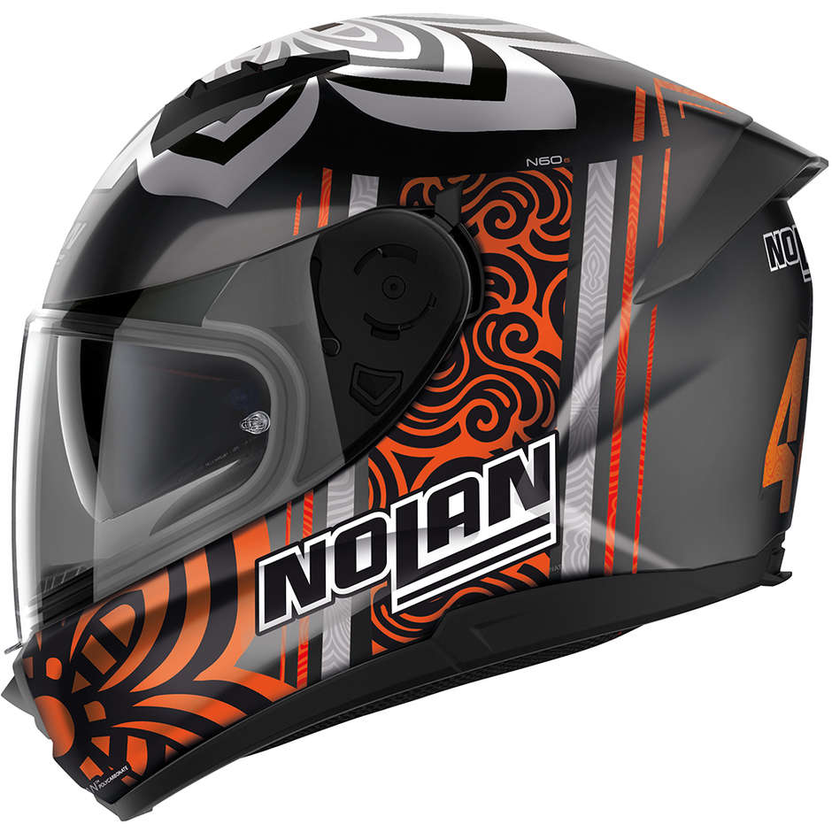 Integral Motorcycle Helmet Nolan N60-6 GEMINI REPLICA 053 A. Canet Matt