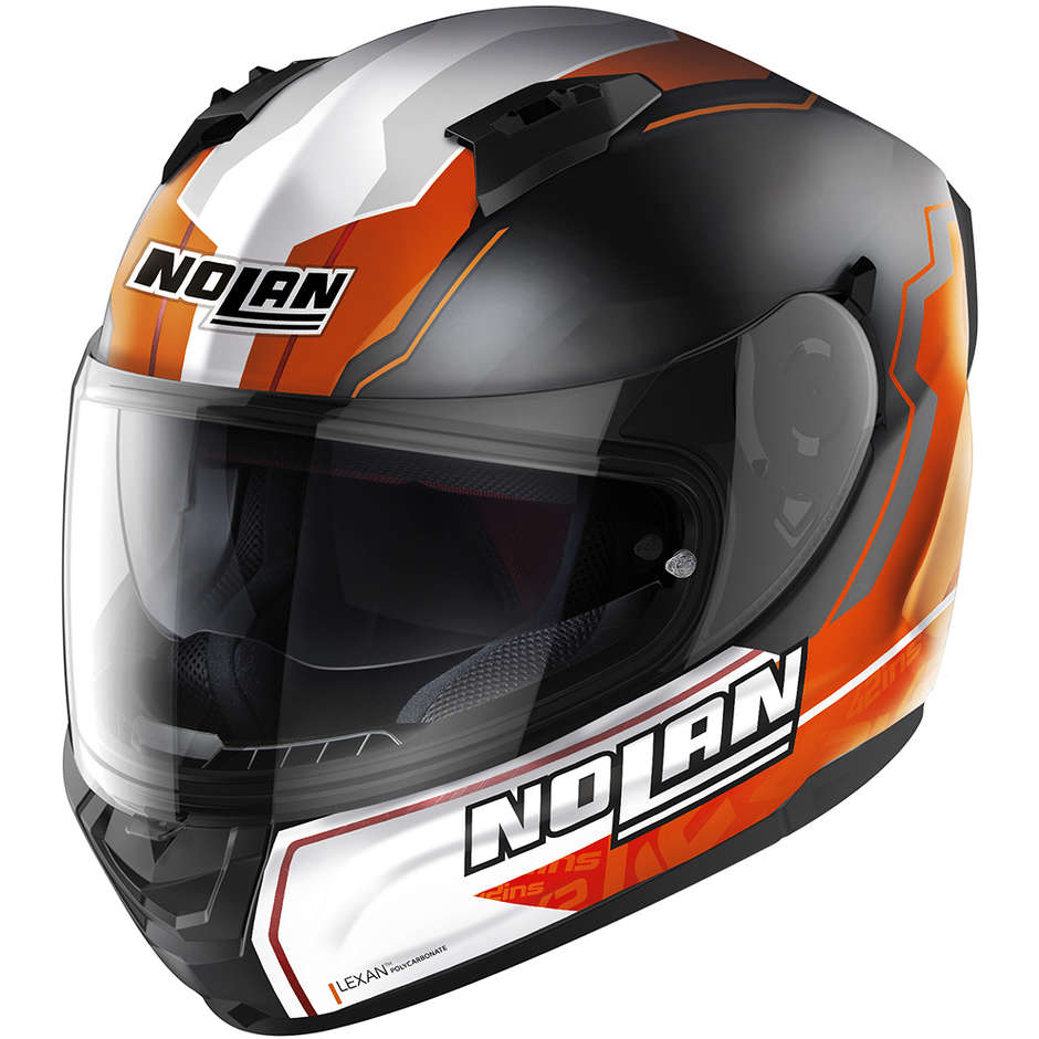 Integral Motorcycle Helmet Nolan N60-6 GEMINI REPLICA 054 A. Rins Matt Black