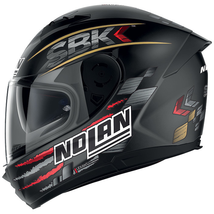 Integral Motorcycle Helmet Nolan N60.6 SBK 032 Opaque