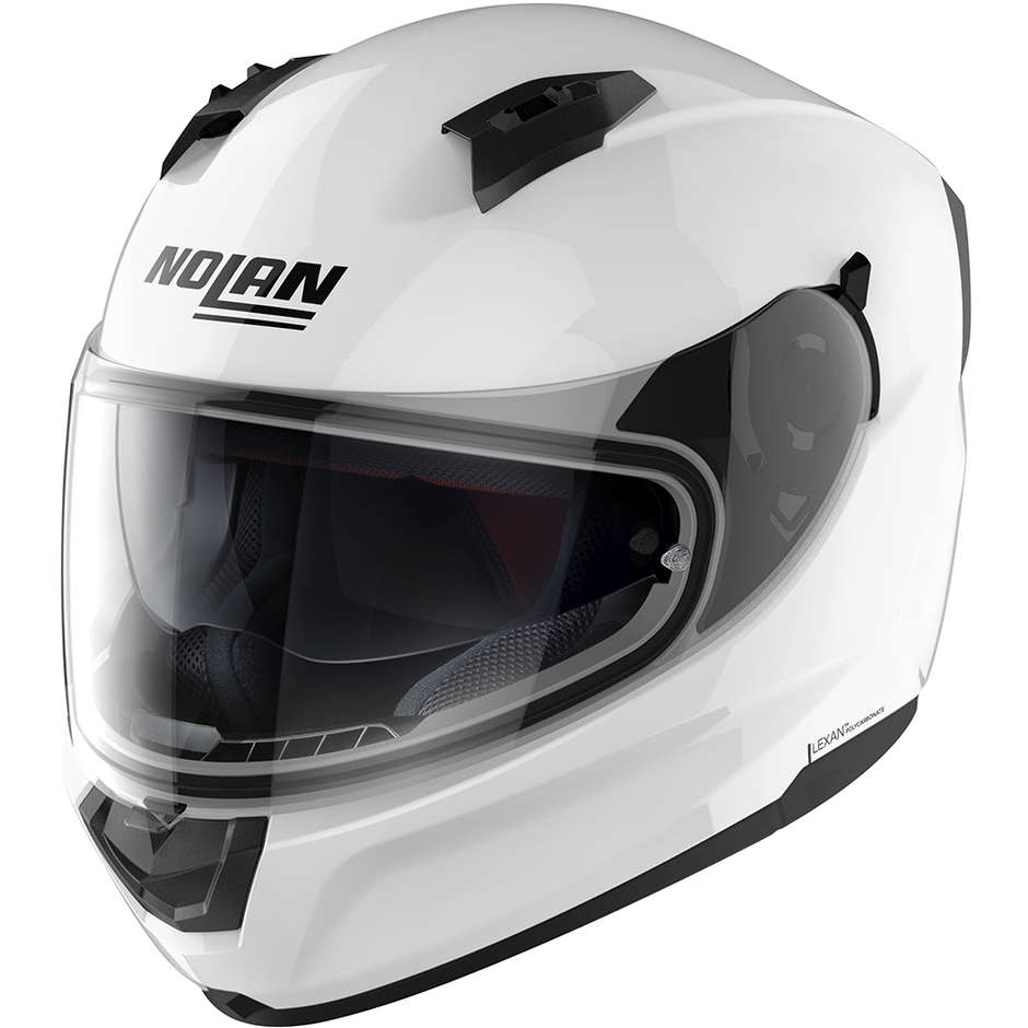 Integral Motorcycle Helmet Nolan N60-6 SPECIAL 015 Glossy White