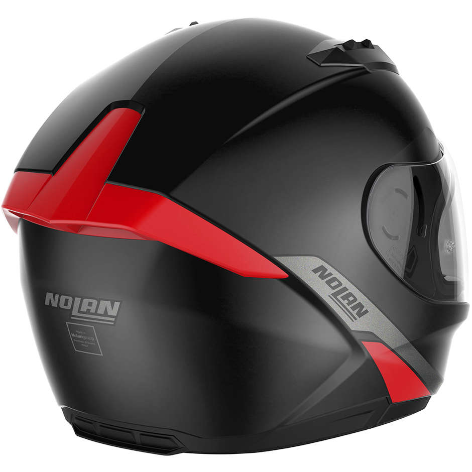 Integral Motorcycle Helmet Nolan N60.6 STAPLE 041 Matt Red