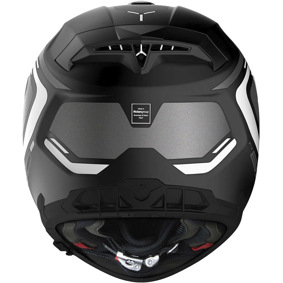 Integral Motorcycle Helmet Nolan N80.8 ALLY N-Com 038 Matt Gray