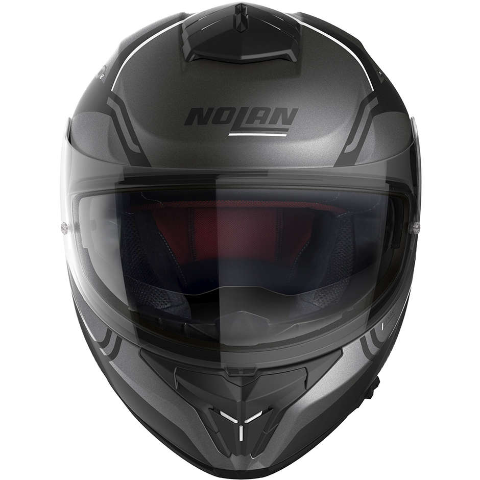 Integral Motorcycle Helmet Nolan N80.8 ASTUTE N-Com 023 Matt White