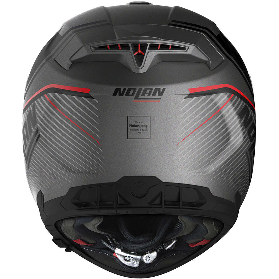 Integral Motorcycle Helmet Nolan N80.8 ASTUTE N-Com 024 Matt Red