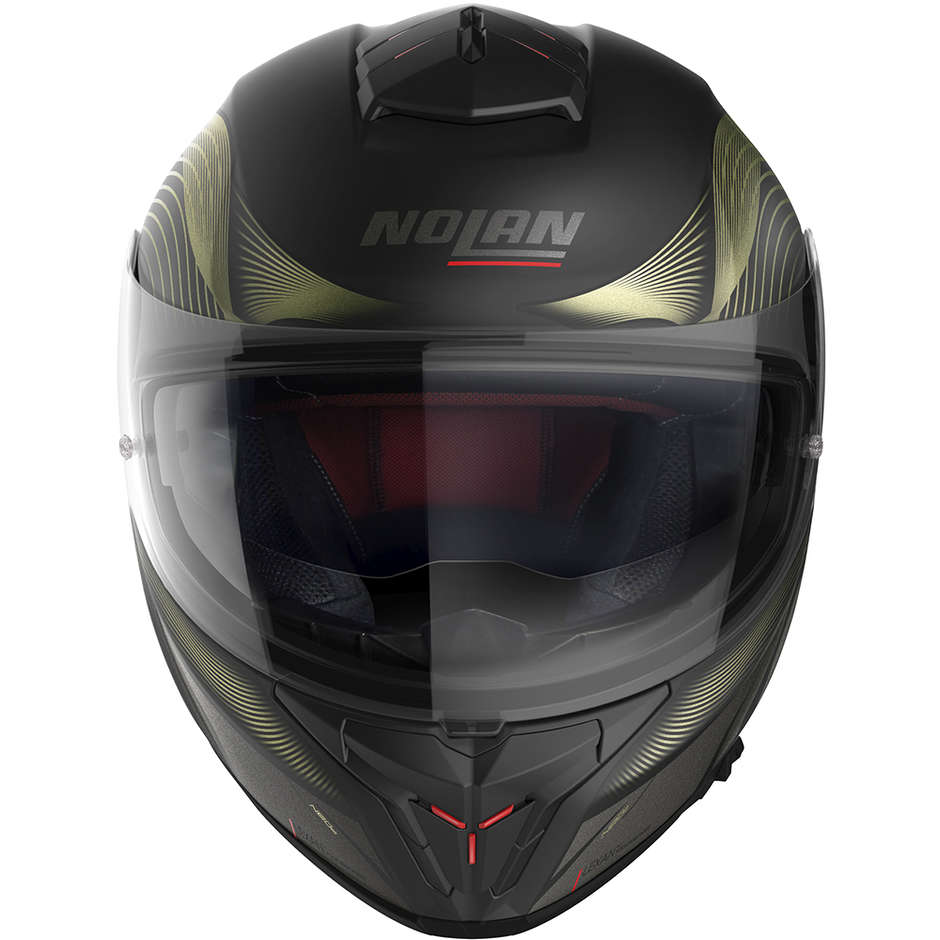 Integral Motorcycle Helmet Nolan N80.8 POWERGLIDE N-Com 046 Matt Green