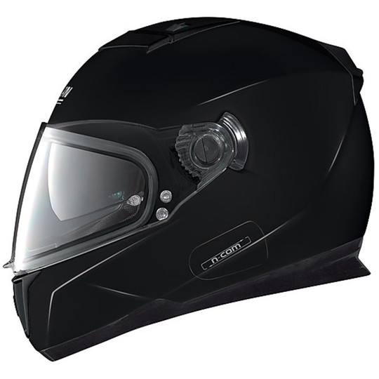 Integral Motorcycle Helmet Nolan N86 Classic NCOM Gloss Black