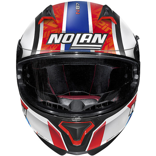 Integral Motorcycle Helmet Nolan N87 GEMINI REPLICA N-Com 095 A. Rins Matt Black