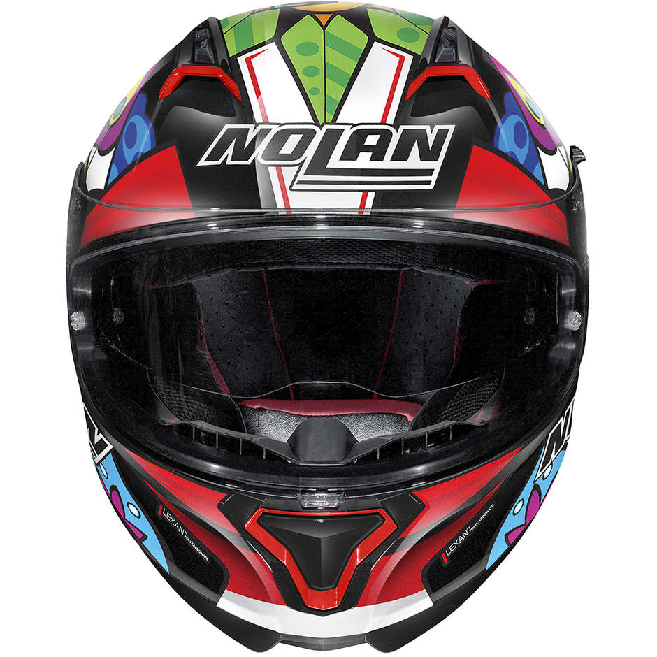 Integral Motorcycle Helmet Nolan N87 GEMINI REPLICA N-Com 108 C. Davies Metal