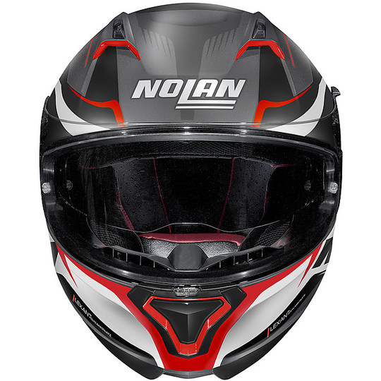 Integral Motorcycle Helmet Nolan N87 MILES N-Com 087 Lava Gray Opaque