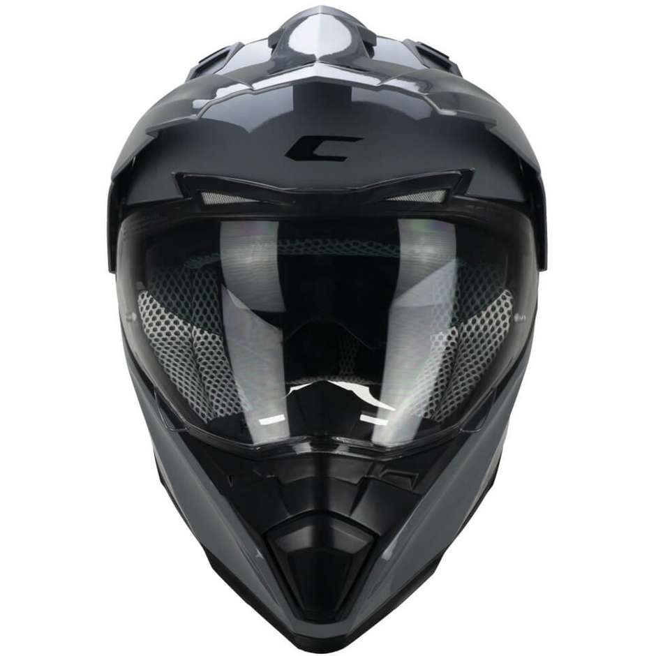 Integral Motorcycle Helmet Off Road CGM 666a TWIN MONO Gray