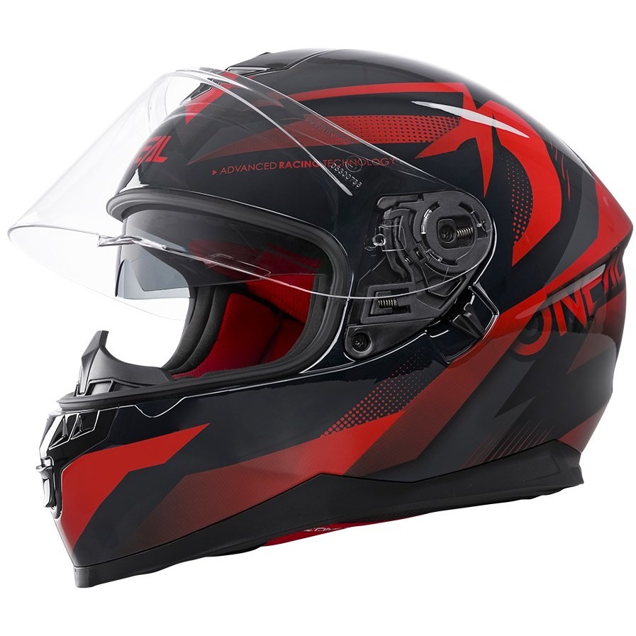 Integral Motorcycle Helmet O'neal Challenger EXO V.22 Double Visor Red Blue