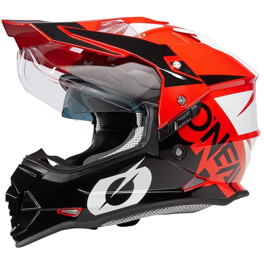 Integral Motorcycle Helmet Oneal SIERRA Helmet R V.23 Black Red