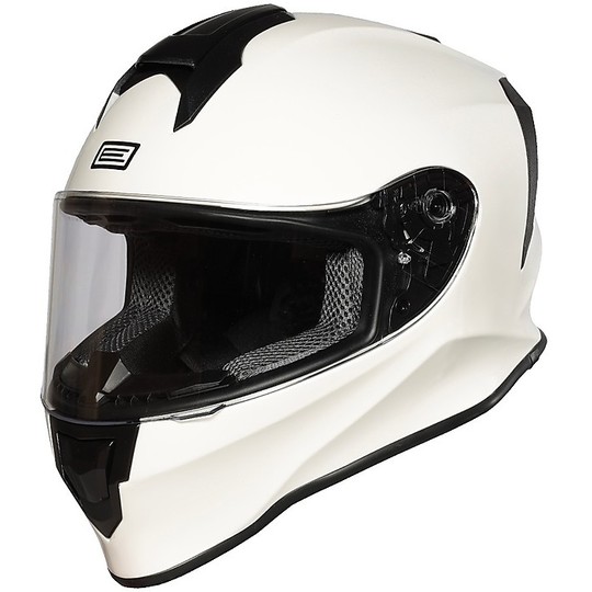 Integral Motorcycle Helmet Origin DINAMO SOLID Glossy White