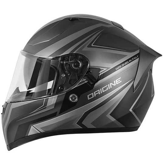 Integral Motorcycle Helmet Origin Road Graviter Titanio Black