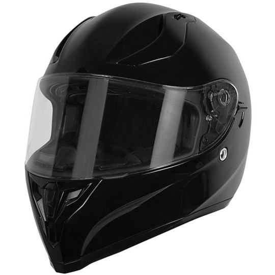 Integral Motorcycle Helmet Origin Strada Solid Black Opaque