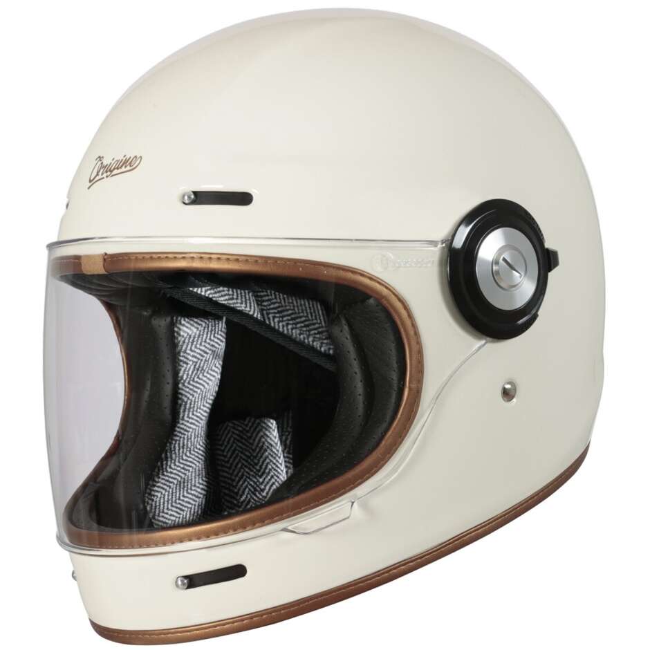 Integral Motorcycle Helmet Origin VEGA Distinguished Cream Polished 22.06
