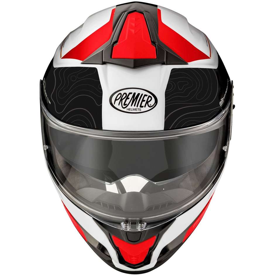 Integral Motorcycle Helmet Premier EVOLUTION DK 2 BM