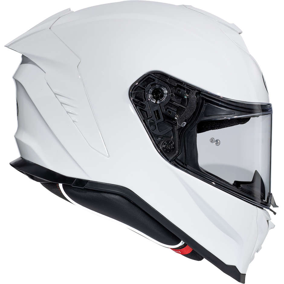 Integral Motorcycle Helmet Premier HYPER U8 White