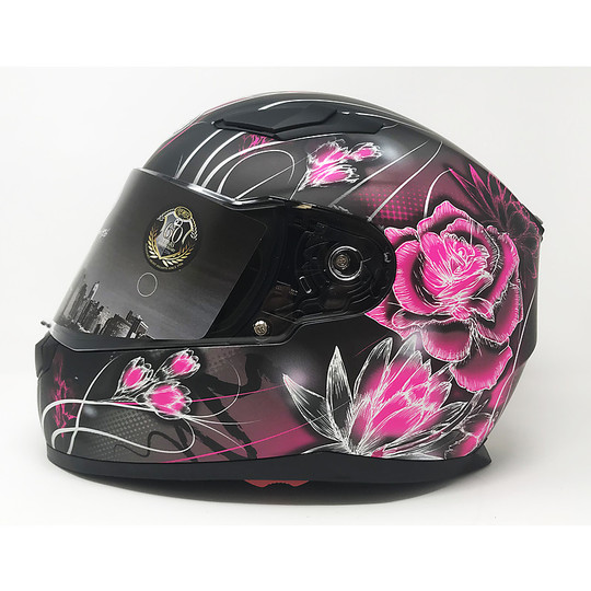 Integral Motorcycle Helmet Premier New 2017 Viper Flower 9bm