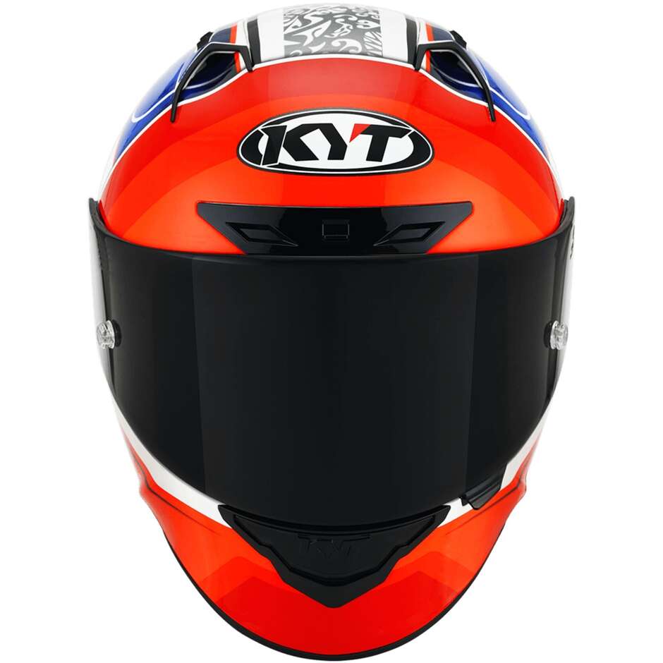 Integral Motorcycle Helmet Racing Kyt NZ-RACE PIRRO REPLICA 2021 W/O SPONSOR