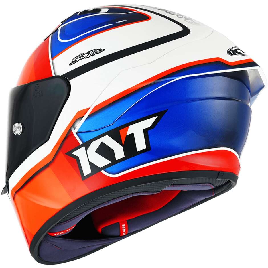Integral Motorcycle Helmet Racing Kyt NZ-RACE PIRRO REPLICA 2021 W/O SPONSOR
