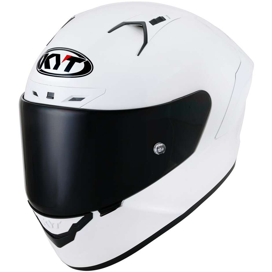 Integral Motorcycle Helmet Racing Kyt NZ-RACE PLAIN White