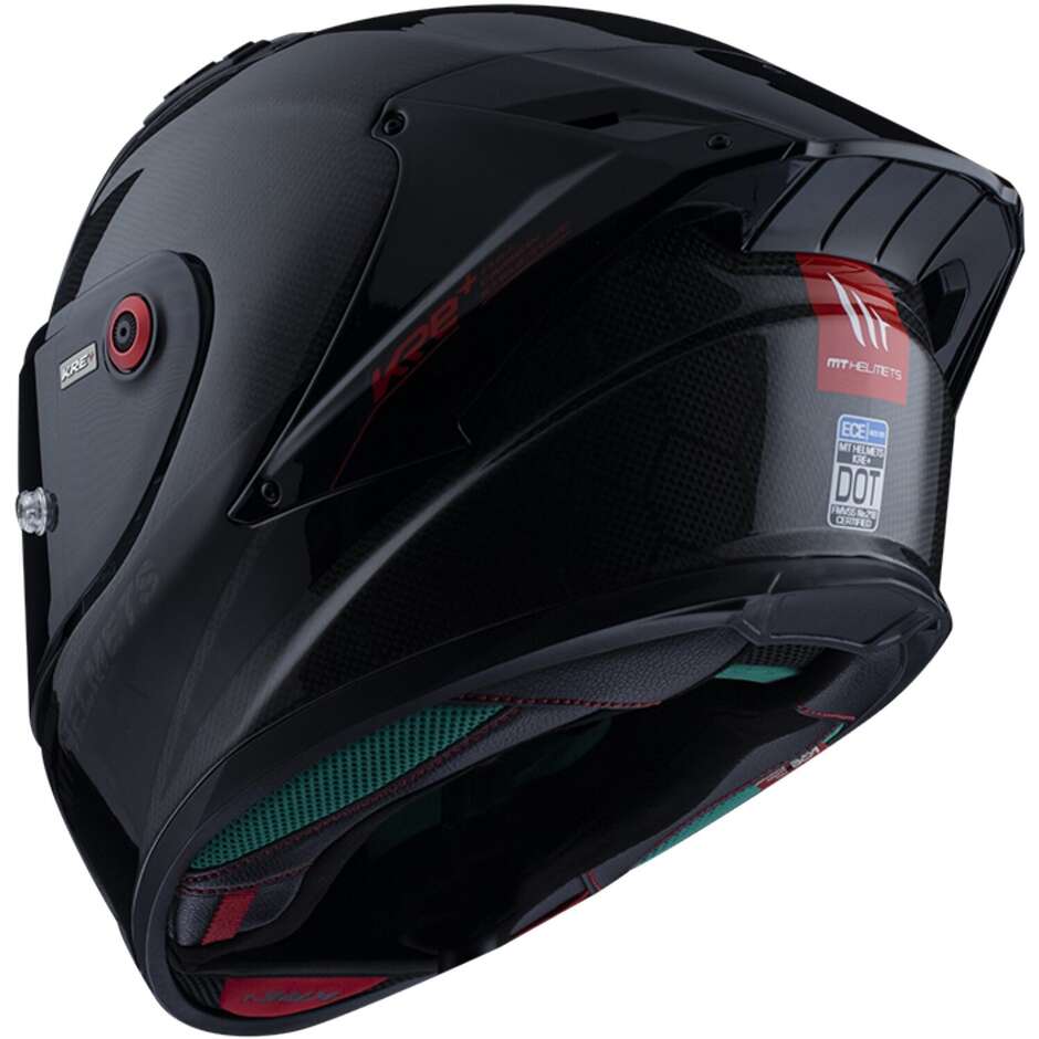 Integral Motorcycle Helmet Racing Mt Helmet KRE + CARBON A11 Glossy Black