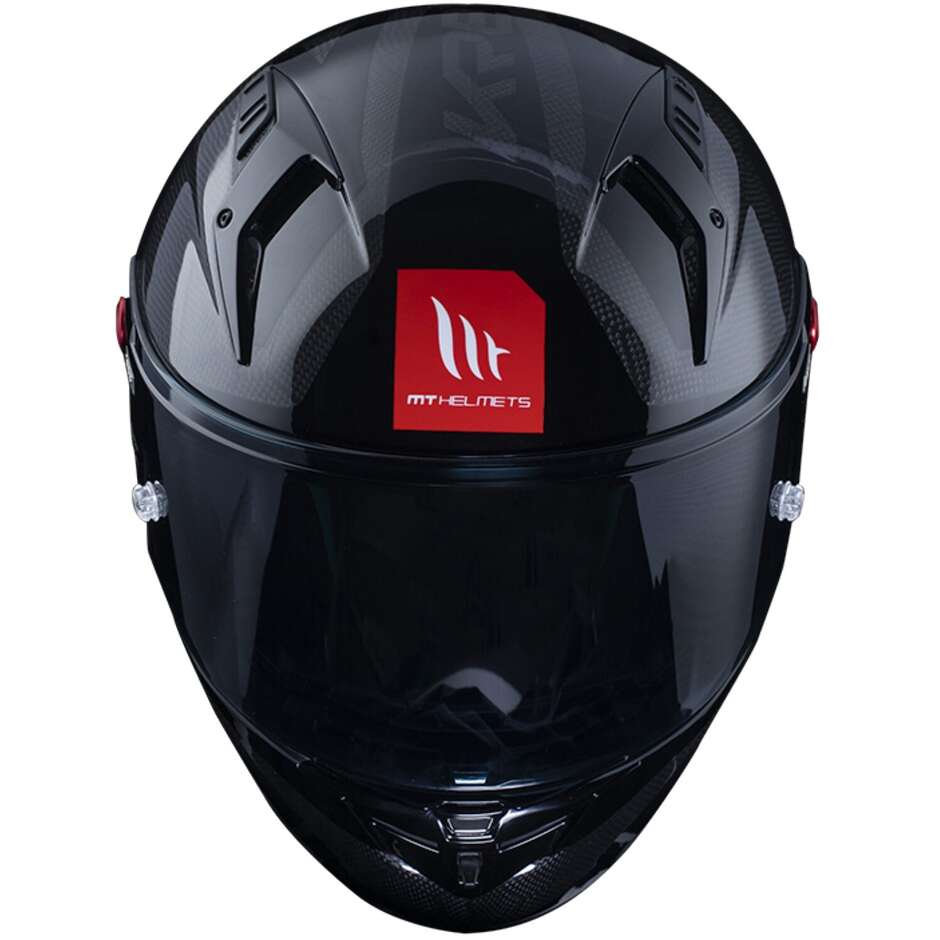 Integral Motorcycle Helmet Racing Mt Helmet KRE + CARBON A11 Glossy Black