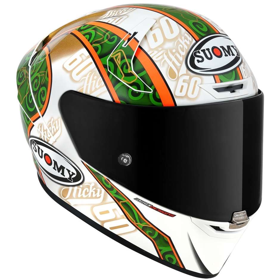 Integral Motorcycle Helmet Racing Suomy SR-GP HICKMAN Replica